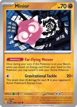 2023 Pokemon Scarlet and Violet-Paradox-Rift #PAR099-182 Minior