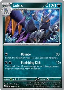 2023 Pokemon Scarlet and Violet-Paradox-Rift #PAR122-182 Lokix