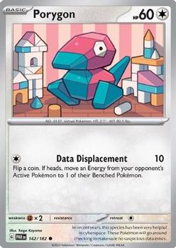 2023 Pokemon Scarlet and Violet-Paradox-Rift #PAR142-182 Porygon