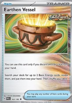 2023 Pokemon Scarlet and Violet-Paradox-Rift #PAR163-182 Earthen Vessel