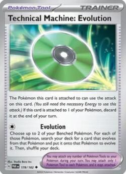 2023 Pokemon Scarlet and Violet-Paradox-Rift #PAR178-182 Technical Machine Evolution