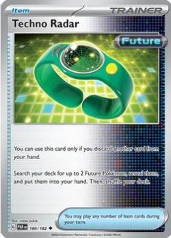 2023 Pokemon Scarlet and Violet-Paradox-Rift #PAR180-182 Techno Radar