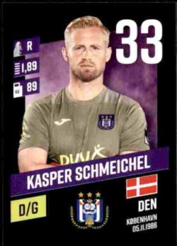 2023-24 Panini Belgium Pro League Stickers #003 Kasper Schmeichel