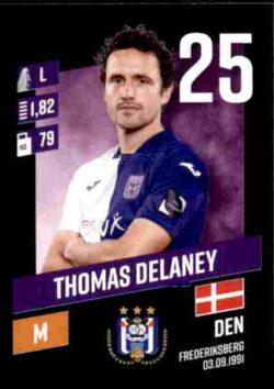 2023-24 Panini Belgium Pro League Stickers #010 Thomas Delaney