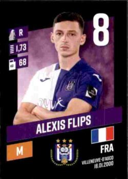 2023-24 Panini Belgium Pro League Stickers #012 Alexis Flips