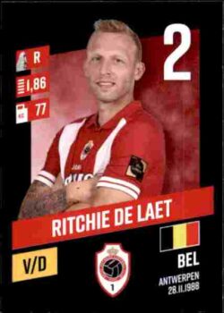 2023-24 Panini Belgium Pro League Stickers #024 Ritchie De Laet