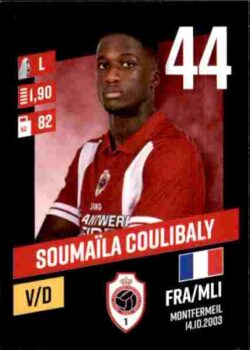 2023-24 Panini Belgium Pro League Stickers #028 Soumaïla Coulibaly