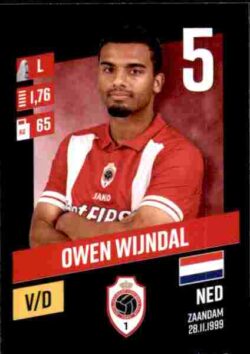 2023-24 Panini Belgium Pro League Stickers #030 Owen Wijndal