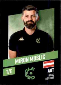 2023-24 Panini Belgium Pro League Stickers #042 Miron Muslic