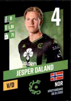 2023-24 Panini Belgium Pro League Stickers #044 Jesper Daland