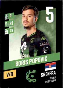 2023-24 Panini Belgium Pro League Stickers #045 Boris Popovic