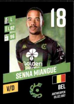 2023-24 Panini Belgium Pro League Stickers #049 Senna Miangue