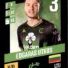 2023-24 Panini Belgium Pro League Stickers #050 Edgaras Utkus