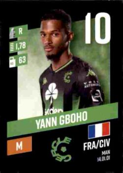 2023-24 Panini Belgium Pro League Stickers #056 Yann Gboho