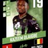 2023-24 Panini Belgium Pro League Stickers #060 Kazeem Olaigbe