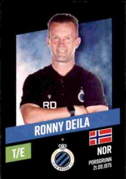 2023-24 Panini Belgium Pro League Stickers #062 Ronny Deila