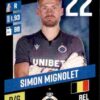 2023-24 Panini Belgium Pro League Stickers #063 Simon Mignolet