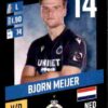 2023-24 Panini Belgium Pro League Stickers #065 Bjorn Meijer