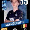 2023-24 Panini Belgium Pro League Stickers #066 Maxim De Cuyper