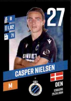 2023-24 Panini Belgium Pro League Stickers #073 Casper Nielsen