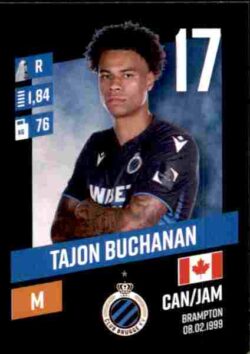 2023-24 Panini Belgium Pro League Stickers #075 Tajon Buchanan