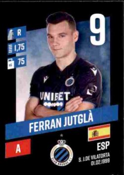 2023-24 Panini Belgium Pro League Stickers #078 Ferran Jutglà