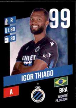 2023-24 Panini Belgium Pro League Stickers #080 Igor Thiago