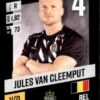 2023-24 Panini Belgium Pro League Stickers #085 Jules Van Cleemput