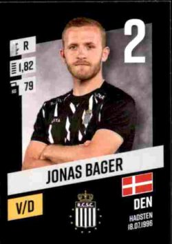 2023-24 Panini Belgium Pro League Stickers #088 Jonas Bager