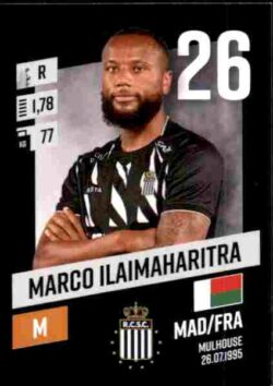 2023-24 Panini Belgium Pro League Stickers #091 Marco Ilaimaharitra