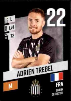 2023-24 Panini Belgium Pro League Stickers #097 Adrien Trebel