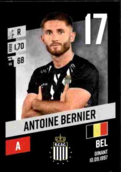 2023-24 Panini Belgium Pro League Stickers #098 Antoine Bernier