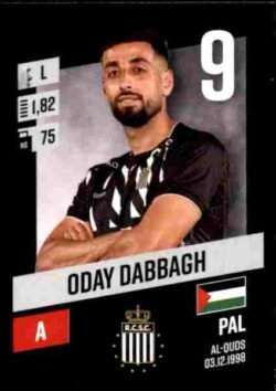 2023-24 Panini Belgium Pro League Stickers #100 Oday Dabbagh