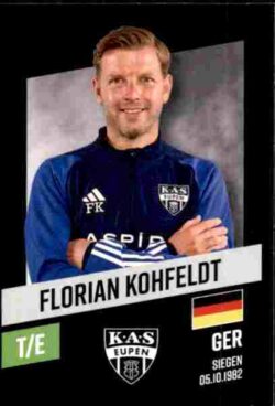 2023-24 Panini Belgium Pro League Stickers #102 Florian Kohfeldt