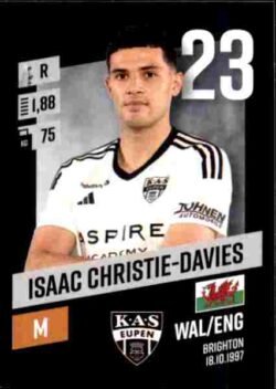 2023-24 Panini Belgium Pro League Stickers #111 Isaac Christie-Davies