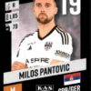 2023-24 Panini Belgium Pro League Stickers #112 Milos Pantovic