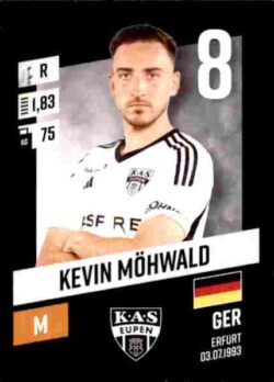 2023-24 Panini Belgium Pro League Stickers #114 Kevin Möhwald