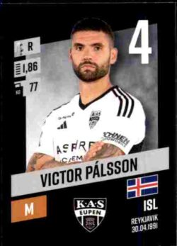 2023-24 Panini Belgium Pro League Stickers #115 Victor Pálsson