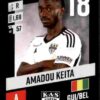 2023-24 Panini Belgium Pro League Stickers #118 Amadou Keita