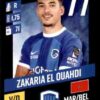 2023-24 Panini Belgium Pro League Stickers #125 Zakaria El Ouahdi