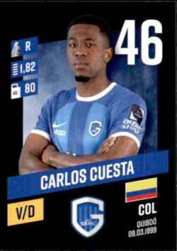 2023-24 Panini Belgium Pro League Stickers #126 Carlos Cuesta