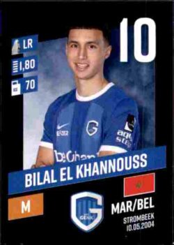 2023-24 Panini Belgium Pro League Stickers #131 Bilal El Khannouss