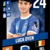 2023-24 Panini Belgium Pro League Stickers #133 Luca Oyen