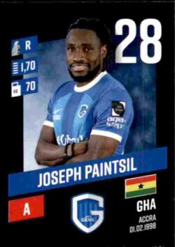 2023-24 Panini Belgium Pro League Stickers #135 Joseph Paintsil