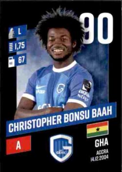 2023-24 Panini Belgium Pro League Stickers #137 Christopher Bonsu Baah