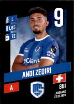 2023-24 Panini Belgium Pro League Stickers #140 Andi Zeqiri