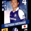 2023-24 Panini Belgium Pro League Stickers #144 Tsuyoshi Watanabe