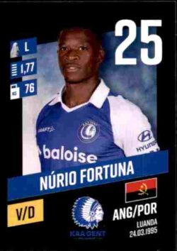 2023-24 Panini Belgium Pro League Stickers #147 Núrio Fortuna