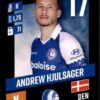 2023-24 Panini Belgium Pro League Stickers #152 Andrew Hjulsager