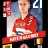 2023-24 Panini Belgium Pro League Stickers #166 Martin Wasinski